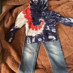 Ralph Lauren Red, White, and Blue Kids Matching Set